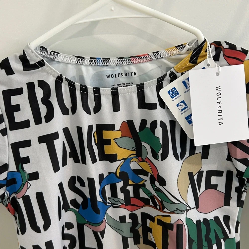 NWT Wolf & Rita Maria Jumper with all Around Frill & UV Protection |Size 10 - Picture 7 of 9